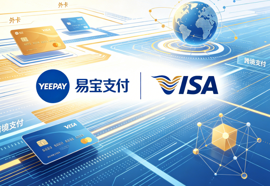 易宝支付正式成为 Visa 中国大陆收单会员：直连合作升级，赋能外卡收单与跨境支付新生态！